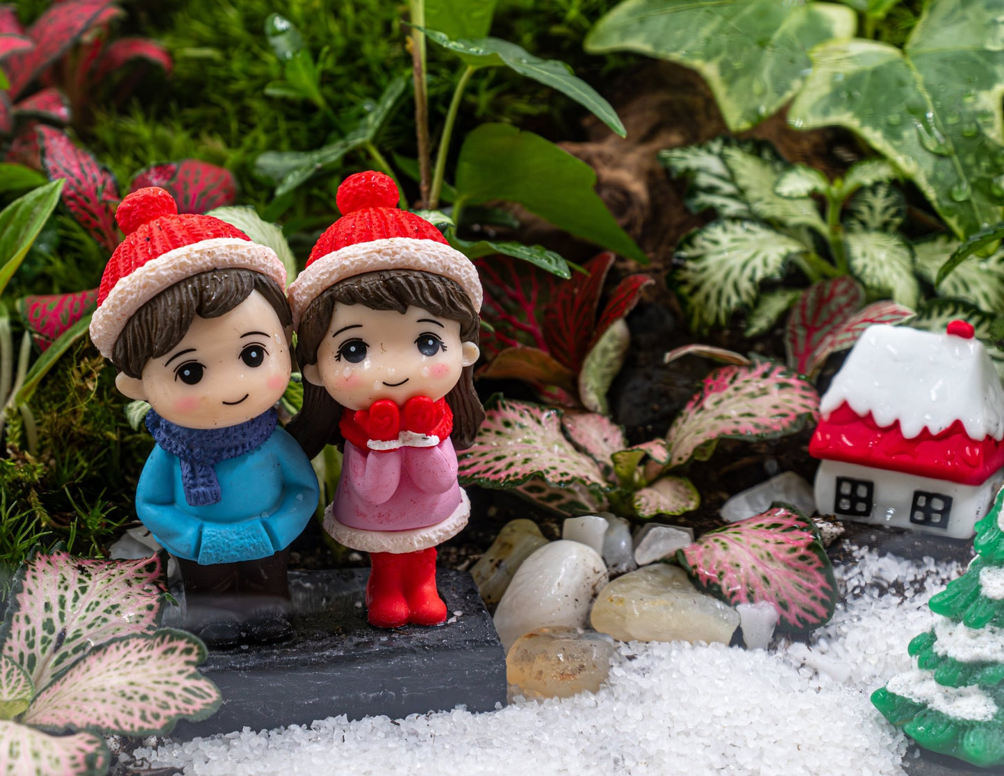 CHRISTMAS TERRARIUM-LARGE - TERRASCAPE I Online Terrarium Shop in DUBAI